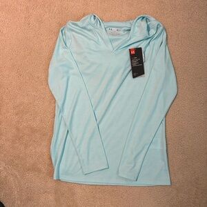 New - Under Armour Light Weight Heat Gear Long Sleeve Hoodie